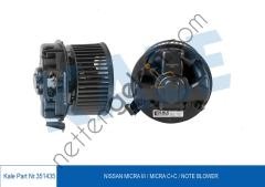 KALE 351435 KALORIFER MOTORU NISSAN MICRA 2003 2010 NOTE 2006 2012  NISSAN BİNEK KALORİFER MOTORU