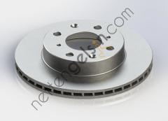 KRAFTVOLL 07040266 ON FREN AYNASI HAVALI 231mm CIVIC CRX 1,5 AF 84 85 CIVIC II 1,3 / 1,5 BALLADE 1,5I 86 91 VENTED 83 87  HONDA BİNEK FREN DİSKİ