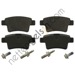 SWAG 64916793 ARKA FREN BALATASI C4 PICASSO C4 GRAND PICASSO 1,6 HDI 110FAP 1,8 16V 2,0 16  PEUGEOT-CITROEN BİNEK FREN BALATASI