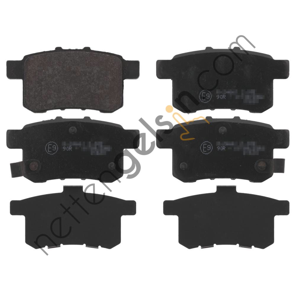 BLUEPRINT ADH24281 ARKA FREN BALATASI ACCORD 09>12  HONDA BİNEK FREN BALATASI