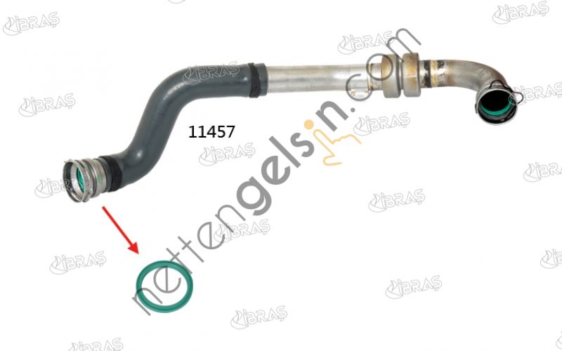 IBRAS 11467 TURBO HORTUM CONTASI MEGANE III 1.5 DCI, FLUENCE 1.5 DCI  RENAULT BİNEK