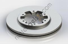 KRAFTVOLL 07040272 ON FREN AYNASI HAVALI 277mm NISSAN PICKUP D21 D22 86-01 - TERRANO 87->  NISSAN BİNEK FREN DİSKİ