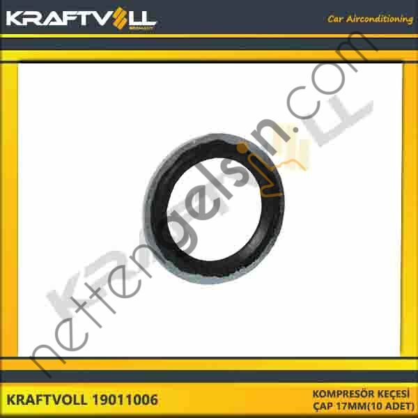 KRAFTVOLL 19011006 KOMPRESÖR KEÇESI ÇAP 17MM (10 ADET)  GENEL BİNEK KLIMA SISTEM ÜRÜNLERI