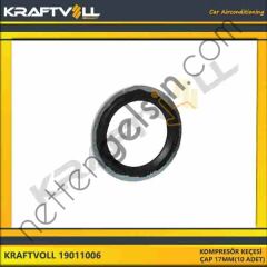 KRAFTVOLL 19011006 KOMPRESÖR KEÇESI ÇAP 17MM (10 ADET)  GENEL BİNEK KLIMA SISTEM ÜRÜNLERI