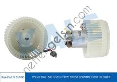 KALE 351495 KALORIFER MOTORU VOLVO S60 I / S80 I / V70 II / XC70 CROSS COUNTRY / XC90 I  VOLVO BİNEK KALORİFER MOTORU