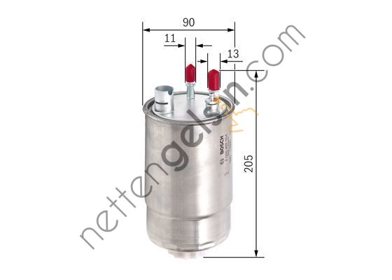 BOSCH F026402054 YAKIT FİLTRESİ OPEL MERIVA A 1.3 CDTI 813058 OPEL