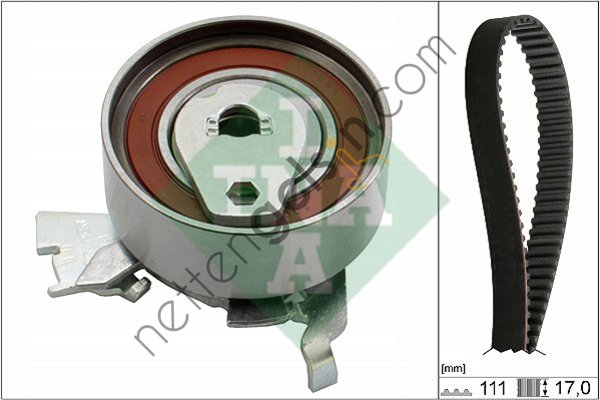 INA 530063010 TRIGER SETI ASTRA F 92>98 CORSA B 93>02 12NZ - X12SZ - 14NV - C14NZ - X14NZ - 14SE - C14SE - X16SZ - C16NZ VECTRA A 89>95 16SV MERIVA A 03>10 Z16SE VECTRA B 96>02 X16SZR  OPEL BİNEK TRİGER SETİ