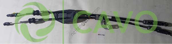 CAVO 6814 706 VITES HALATI TOYOTA AURIS 1,4 D4D - 1,6 BENZINLI 2012 -> 6 ILERI VITES  TOYOTA BİNEK VITES KUMANDA HALATI
