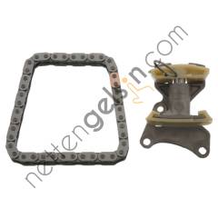 FEBI 45006 EKSANTRIK ZINCIR SETI (ZINCIR+GERGI) AUDI A1 A3 A4 A6 TT PAS  VW-AUDI-SEAT-SKODA BİNEK EKSANTRİK ZİNCİR GERGİSİ