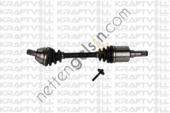 KRAFTVOLL 01010125 ON AKS SOL KOMPLE FOCUS II 04>09 FOCUS II C MAX 03>07 1,6TDCI (DIS FREZE: 36, IC FREZE: 26, UZUNLUK: 583MM)  FORD BİNEK AKS MİLİ