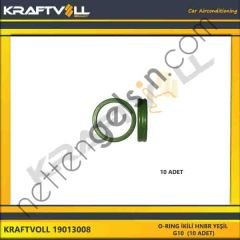 KRAFTVOLL 19013008 O-RING IKILI HNBR YESIL G10 (10 ADET)  GENEL BİNEK KLIMA SISTEM ÜRÜNLERI