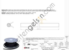 IBRAS 68103 3.0mm x 7.0mm UNIVERSAL YAKIT HORTUMU ( MAKARALI ) B TIPI  GENEL BİNEK RULO HORTUM
