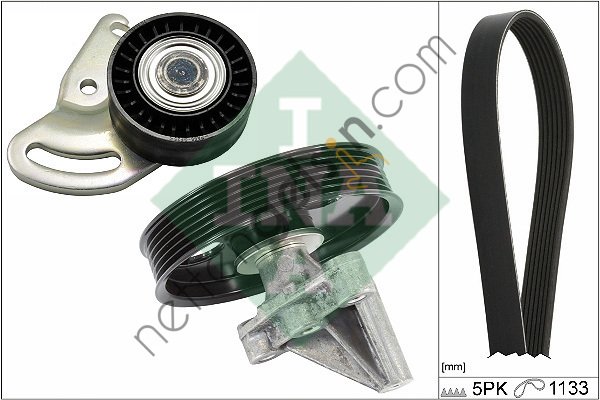 INA 529039610 ALTERNATOR+KLIMA KAYIS RULMAN KITI RENAULT MEGANE II 1.5DCI 05-10  RENAULT BİNEK V KAYIS GERGI SETI