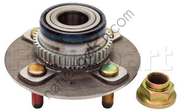 FORMPART 37498021/K ARKA TEKER PORYASI RULMANLI HYUNDAI ACCENT 2000 2006 ABS LI (28 X 140 X 50,5)  HYUNDAI BİNEK TEKER PORYASI