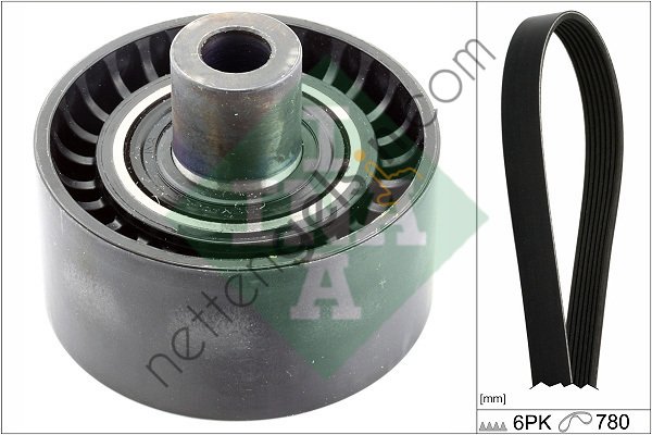 INA 529040610 ALTERNATOR RULMAN KITI C2 03>09 C3 I 02> C4 04>11 P206 05>07 P207 06>15 P307 05>09  PEUGEOT-CITROEN BİNEK ALTERNATÖR KASNAĞI
