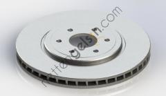 KRAFTVOLL 07040295 ON FREN AYNASI HAVALI NISSAN NAVARA D40 05-11 PATHFINDER 05-11 (320X6) 17 JANT  NISSAN BİNEK FREN DİSKİ