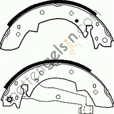 FERODO FSB173 ARKA FREN BALATASI PABUC BMW 316 316I 320I E30  BMW BİNEK FREN BALATASI