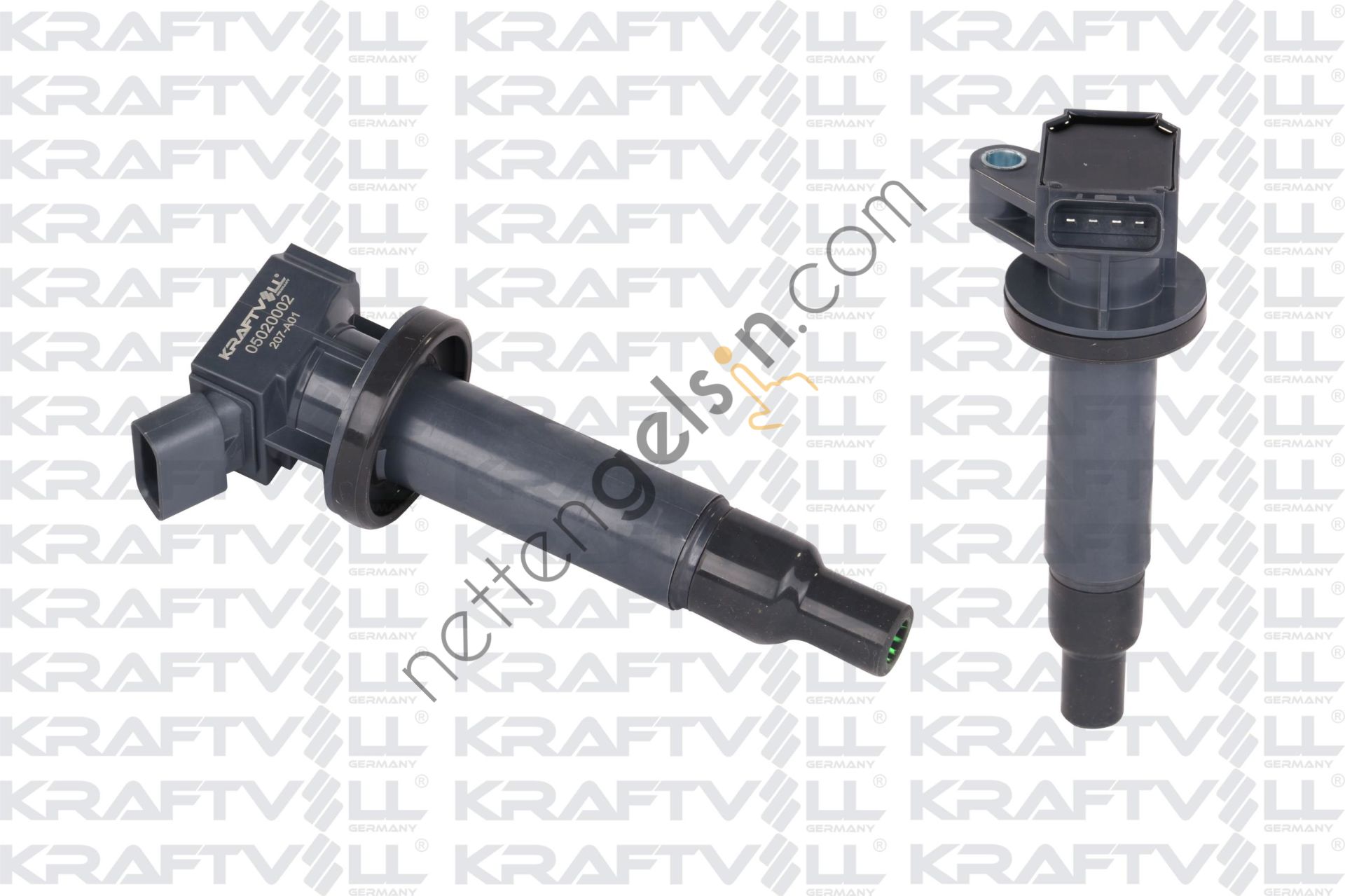KRAFTVOLL 05020002 ATESLEME BOBINI TOYOTA COROLLA AVENSIS YARIS RAV4 1.4 VVTI / 1.6 VVTI / 1.8 / 2.0 00-> P107 C1 384F 1.0  TOYOTA BİNEK ATEŞLEME BOBİNİ