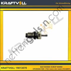 KRAFTVOLL 19013070 GAZ BASMA SUBAP IGNESI HYUNDAI-KIA (18,5 mm x 6,5 mm) (10 ADET)  GENEL BİNEK KLIMA SISTEM ÜRÜNLERI