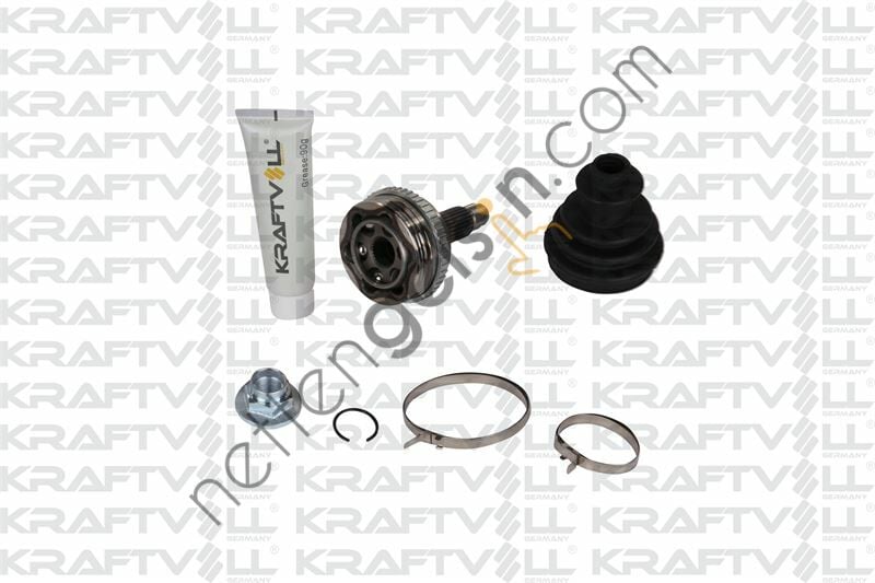 KRAFTVOLL 01020144 AKS KAFASI ABS LI DIS FREZE 26 IC FREZE 28 UZUNLUK 130 MM CIVIC 1,4 01-->  HONDA BİNEK AKS KAFASI