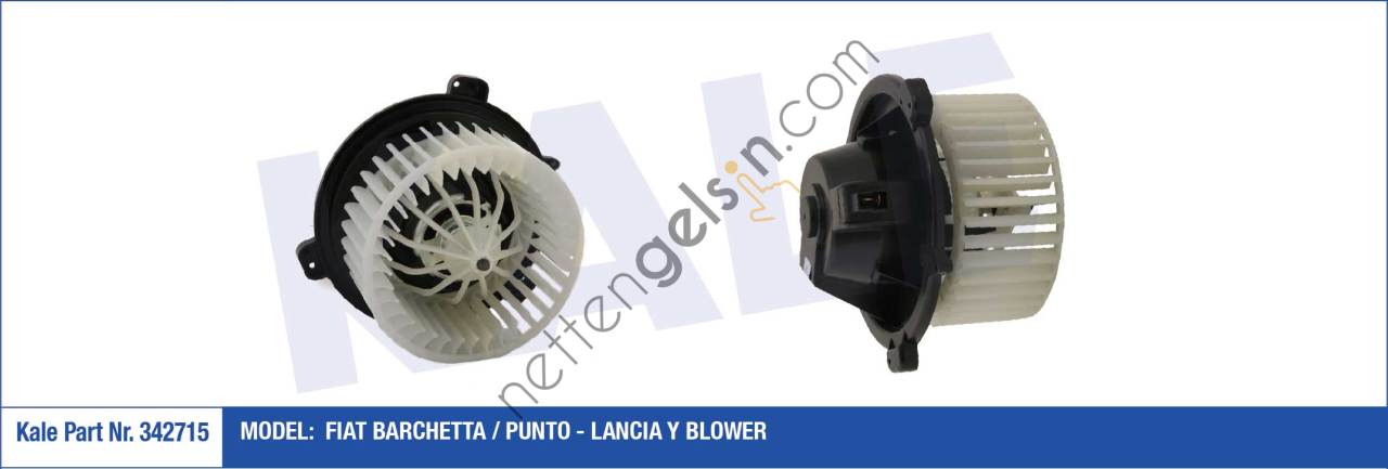 KALE 342715 KALORIFER MOTORU PUNTO LANCIA  FIAT BİNEK KALORİFER MOTORU