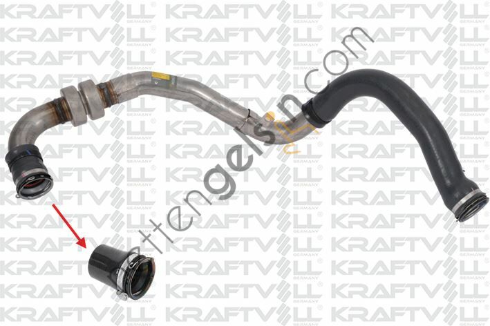 KRAFTVOLL 10031480 TURBO HORTUMU KUCUK (METAL BORU HARIC) K9K LAGUNA III 1.5 DCI  RENAULT BİNEK TURBO HORTUMU