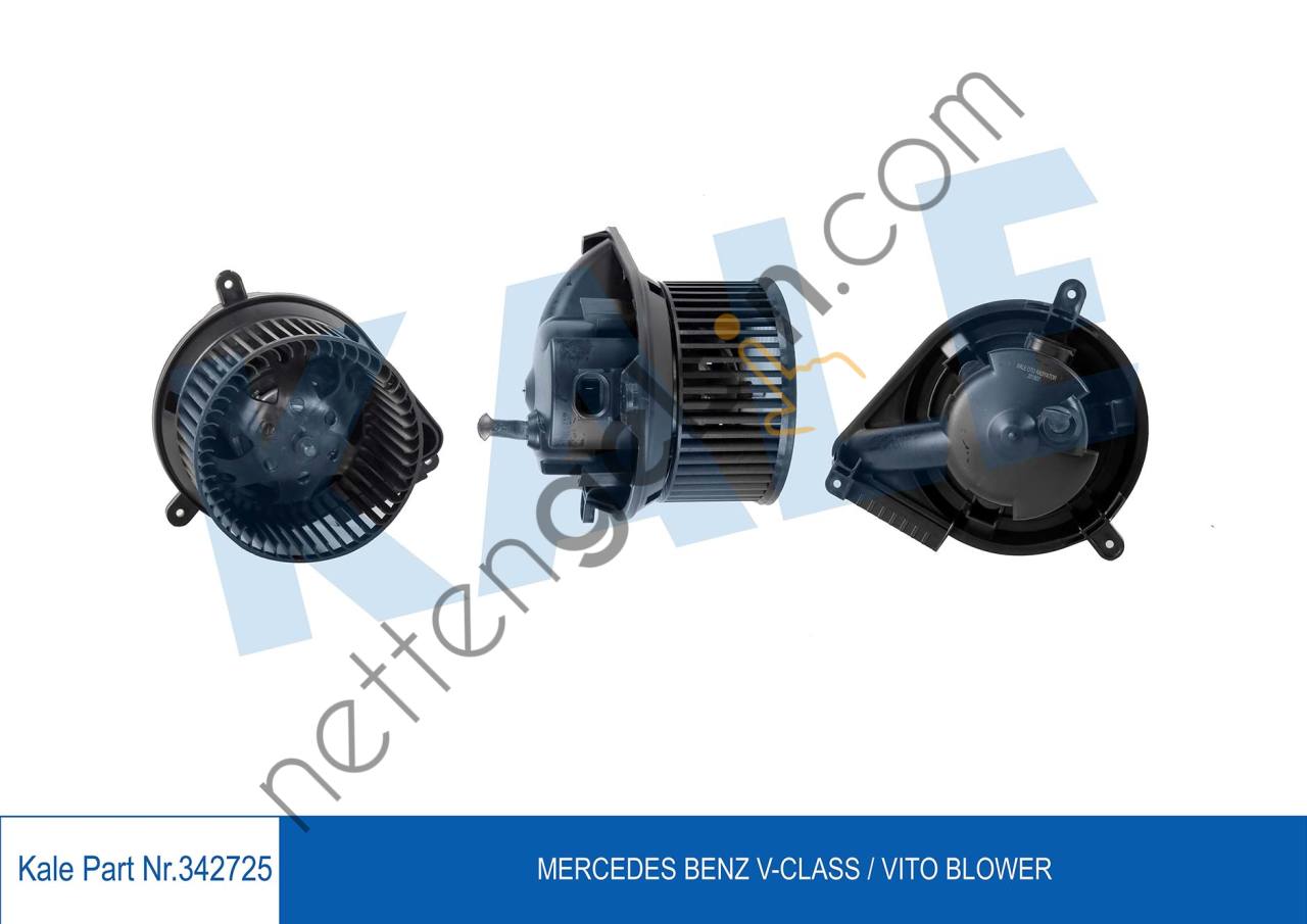 KALE 342725 KALORIFER MOTORU V-CLASS 638/2 96>03 VITO 638 97>03  MERCEDES BİNEK KALORİFER MOTORU