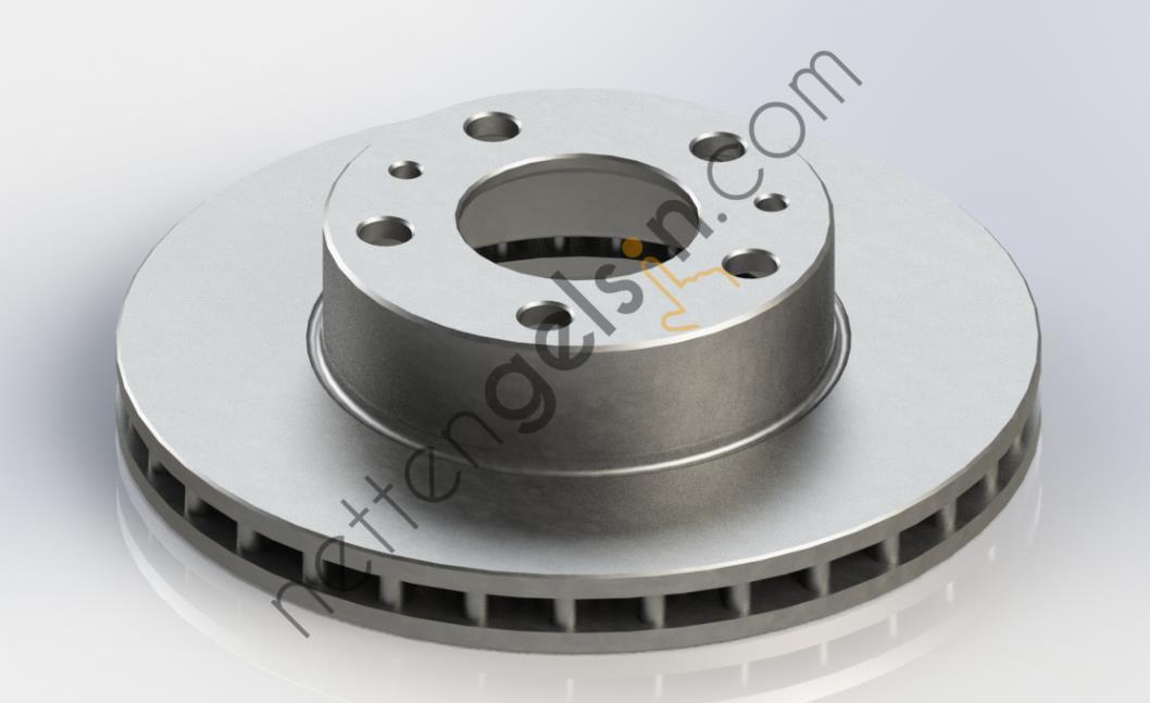 KRAFTVOLL 07040064 ON FREN DISK AYNASI BOXER III JUMPER III DUCATO III 14Q (15 JANT) &sol; (CAP: 280MM KALINLIK: 28MM)  FIAT BİNEK FREN DİSKİ