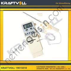 KRAFTVOLL 19015010 ELEKTRONIK TERMOMETRE (-50/+300C.-OTOMATIK KAPANMA 40DK.- DC1,5V. HASSASIYET (+/- 1C)  GENEL BİNEK KLIMA SISTEM ÜRÜNLERI
