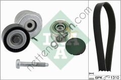 INA 529017910 V KAYIS SETI GERGI+6 KANAL RULMAN+6PK1310 KAYIS 1.3 FIAT DOBLO-FIORINO  FIAT BİNEK V KAYIS GERGI SETI
