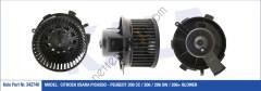 KALE 342740 KALORIFER MOTORU PICASSO PEUGEOT 206 CC / 206 / 206 SW / 206+ (T3E) PLUS  PEUGEOT-CITROEN BİNEK KALORİFER MOTORU