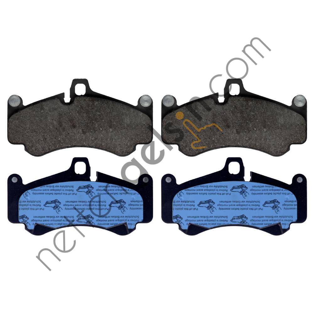 SWAG 38116173 ON FREN BALATASI PORCHE 911 CABRIO 3.6 3.8 06>12  VW-AUDI-SEAT-SKODA BİNEK FREN BALATASI