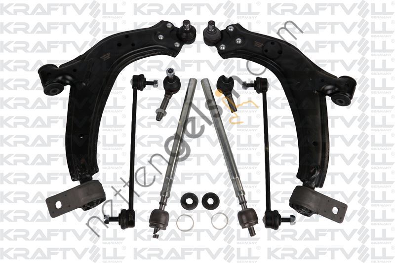 KRAFTVOLL 13050315 ÖN DÜZEN SETI SAG SOL TAKIM SALINCAK. ROT BASI ROT MILI STABILIZER Z ROTU PARTNER BERLINGO 00>08 ZX ZSARA 18MM ROTILLI  PEUGEOT-CITROEN BİNEK SALINCAK