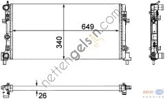 BEHR CR1096000P RADYATÖR VW POLO 6R 2009 1.2 1.4 (CR1096000P) 6R0121253 VW
