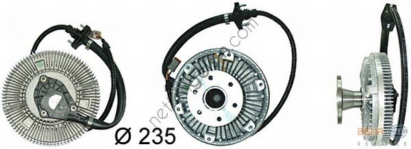 BEHR CFC24000P VİSKO GÖBEĞİ RVI MAGNUM E-TECH 400/440/480 DXI > 5010315928 RENAULT