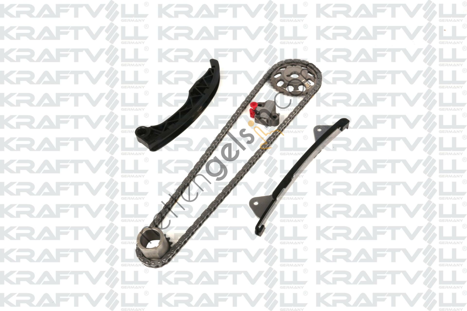 KRAFTVOLL 12100042 EKSANTRIK ZINCIR SETI 107-C1-AYGO 1,0  PEUGEOT-CITROEN BİNEK MOTOR ZINCIR SETI