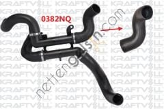 KRAFTVOLL 10031508 TURBO HORTUM C5 II C5 III P407 INTERCOLL RADYATORUN USTUNE GELEN (0382RX)  PEUGEOT-CITROEN BİNEK TURBO HORTUMU