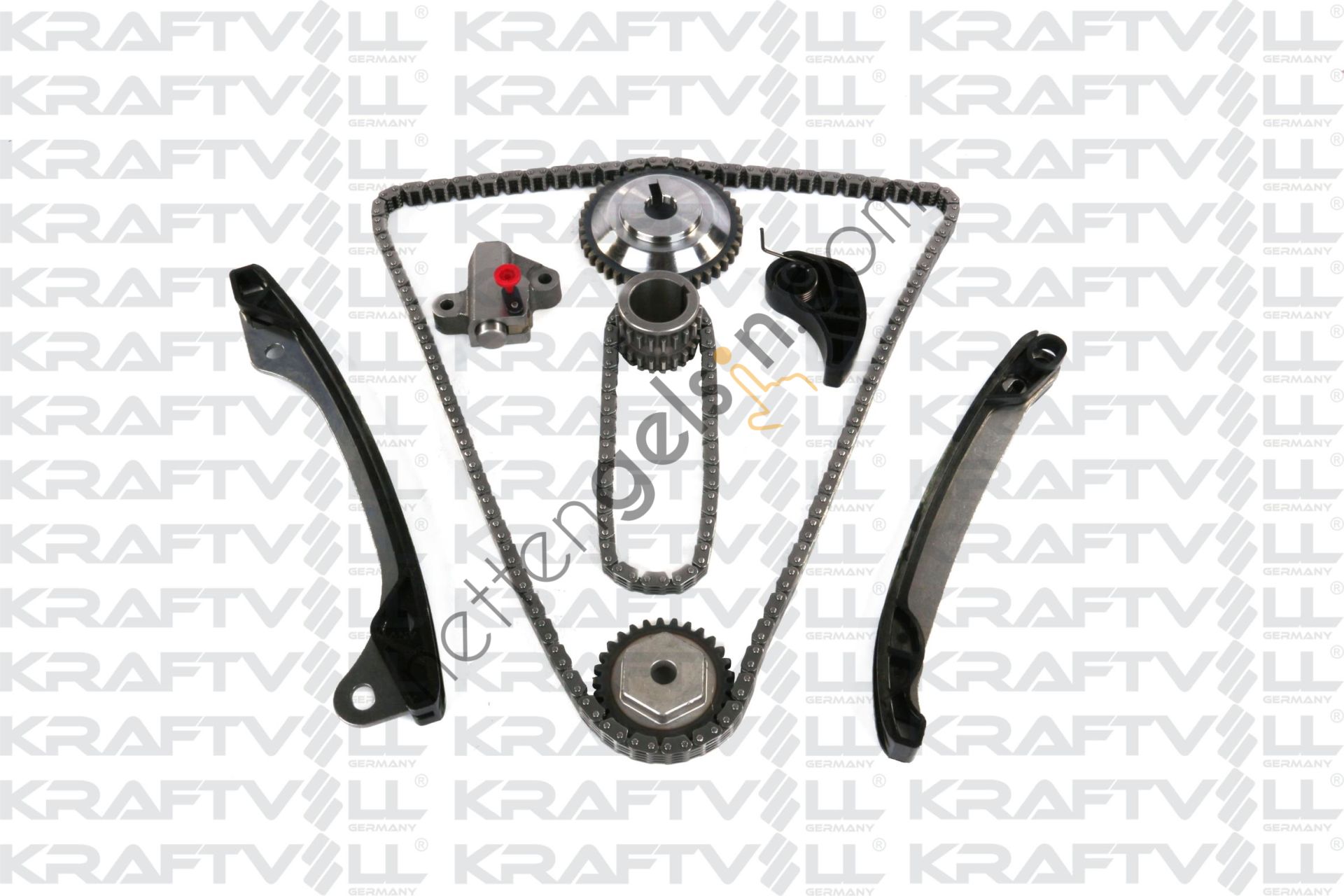 KRAFTVOLL 12100106 EKSANTRIK ZINCIR SETI RENAULT MEGANE III GRAND SCENIC SCENIC 1.4 Tce 16V MK3 H4J  RENAULT BİNEK MOTOR ZINCIR SETI