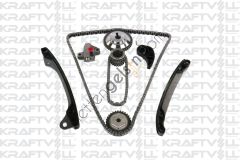 KRAFTVOLL 12100106 EKSANTRIK ZINCIR SETI RENAULT MEGANE III GRAND SCENIC SCENIC 1.4 Tce 16V MK3 H4J  RENAULT BİNEK MOTOR ZINCIR SETI