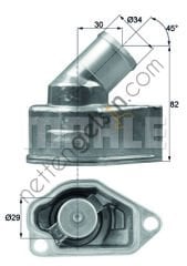 BEHRMAHLE TI992 TERMOSTAT OPEL ASTRA F X18XE / FRONTERA X22XE 1338068 OPEL