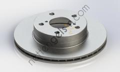 KRAFTVOLL 07040335 ON FREN AYNASI HAVALI SUBARU IMPREZA 96-00 LEGACY 90-94 (242X5)  SUBARU BİNEK FREN DİSKİ