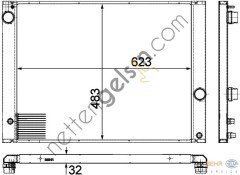 BEHR CR1682000P RADYATÖR E-65/66 7.30İ N-52(CR1682000P) 17117553666 BMW