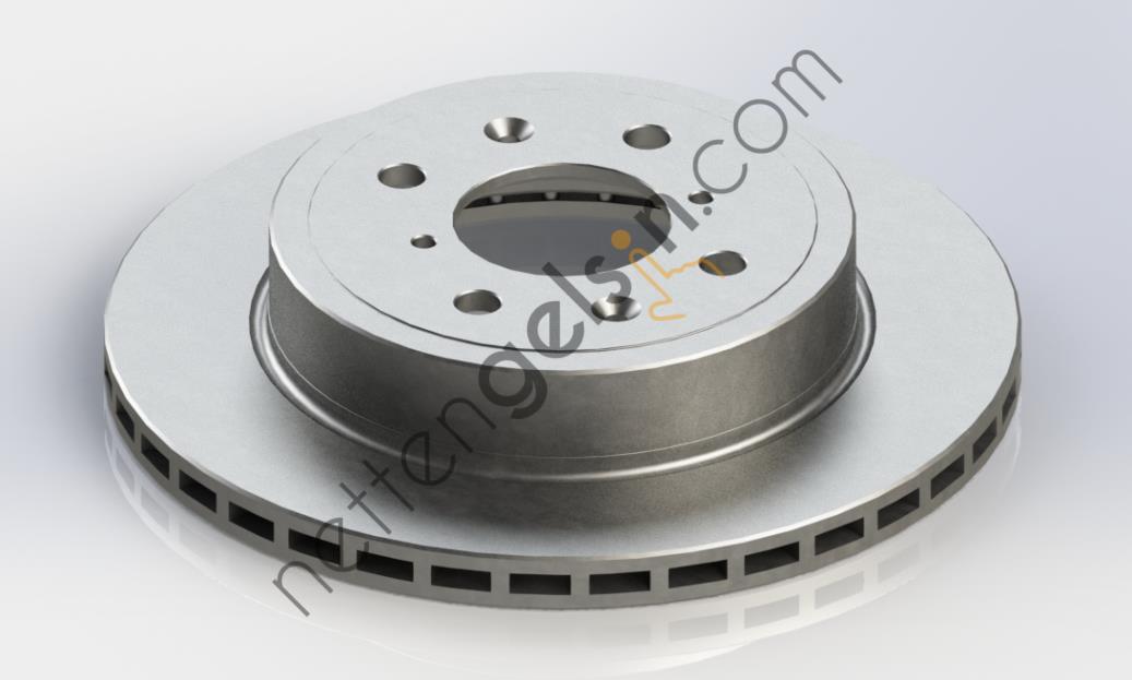 KRAFTVOLL 07040337 ON FREN AYNASI HAVALI 252mm JUSTY 1,3 4WD 03>  SUBARU BİNEK FREN DİSKİ