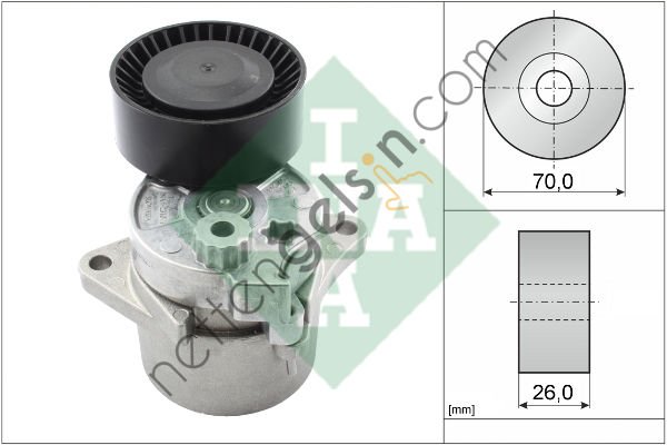 INA 533001710 KAYIS GERGI RULMANI (KUTUKLU) W202 98>02 W203 00>07 W204 07>09 W210 99>02 W211 02>08 W220 02>05 SPRINTER 906 06>16  MERCEDES BİNEK ALTERNATÖR GERGİ RULMANI