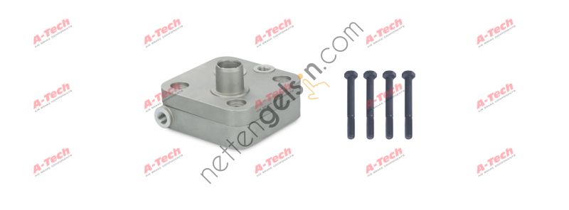 A-TECH 279.01.1200 KOMPRESOR SILINDIR KAPAGI KOMPLE MERCEDES AXOR ATEGO OM904 906 TEK SILINDIR EM.  MERCEDES AĞIR VASITA KOMPRESOR SILINDIR KAPAGI