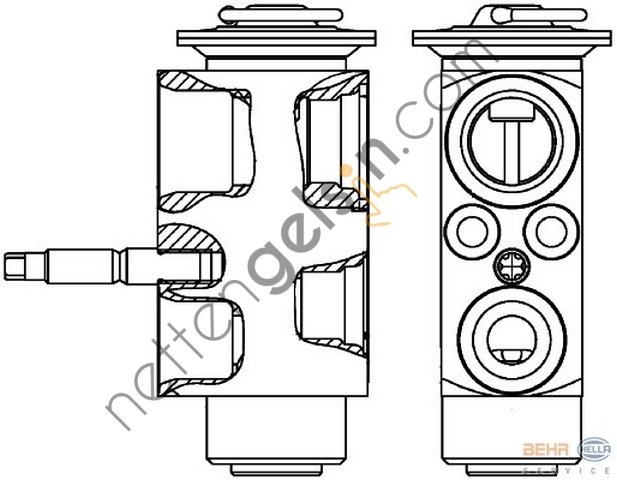 BEHR AVE113000P KLİMA VALFİ E-46/83(AVE113000P) 64503452759 BMW