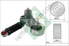 INA 534003710 KOMPLE GERGI RULMANI 206 1,4 1,6 00-->  PEUGEOT-CITROEN BİNEK ALTERNATÖR GERGİ RULMANI