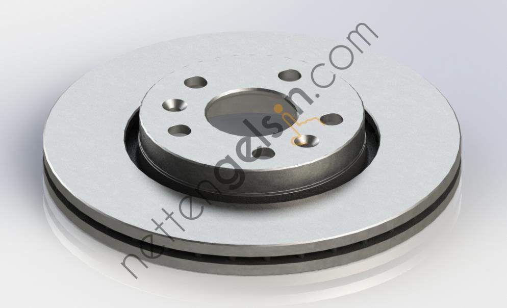 KRAFTVOLL 07040349 ON FREN AYNASI RENAULT MEGANE II 2.0 DCI 04>   RENAULT BİNEK FREN DİSKİ