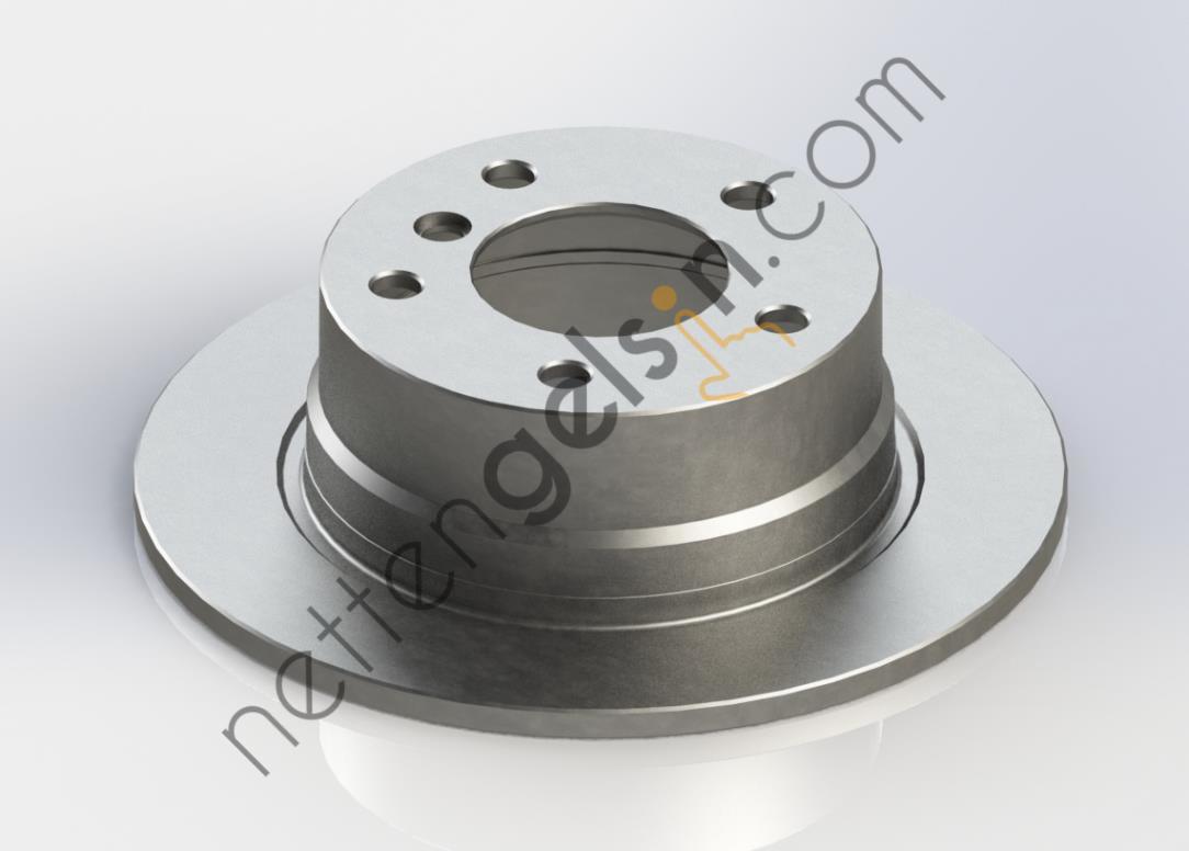 KRAFTVOLL 07040350 FREN DISKI ARKA BMW E36 COMPACT  BMW BİNEK FREN DİSKİ