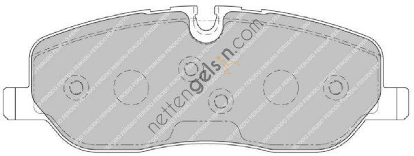 FERODO FDB1615 FREN BALATASI ON DISCOVERY 3 L319 04>09 DISCOVERY 4 L319 09>18 RANGE ROVER 3 L322 02>12  LAND ROVER BİNEK FREN BALATASI